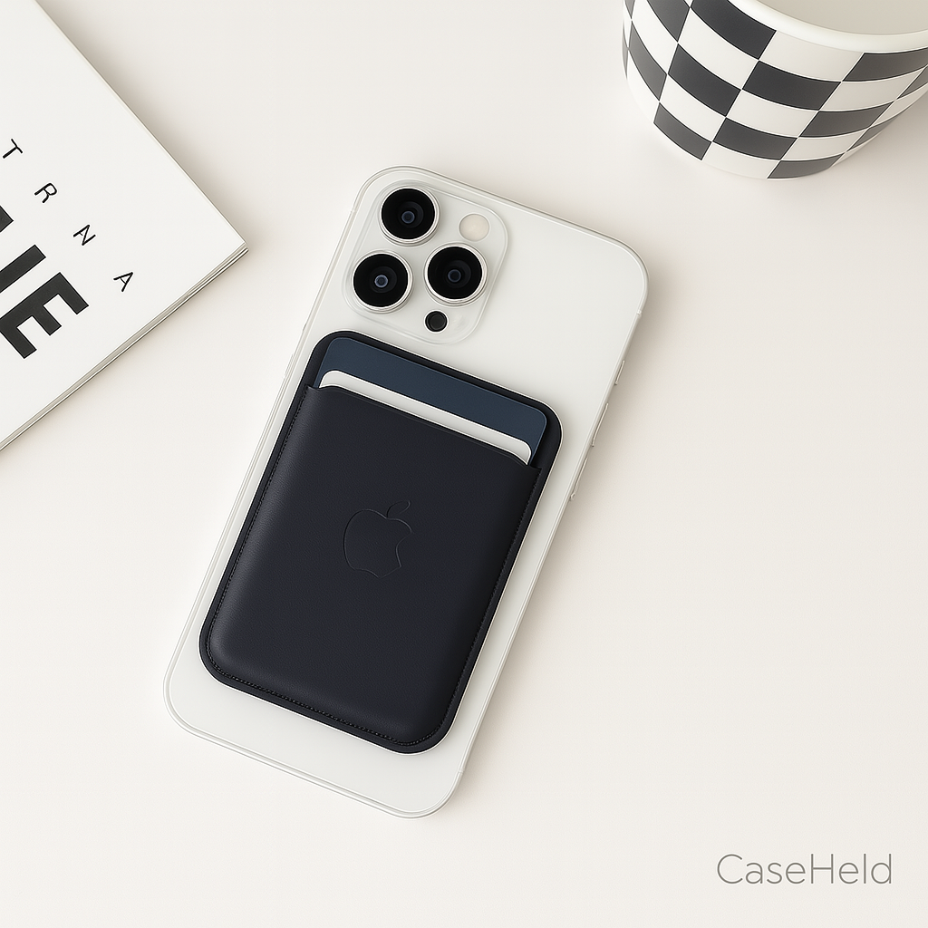 Apple Wallet MagSafe Kartenhalter für iPhone –Midnight