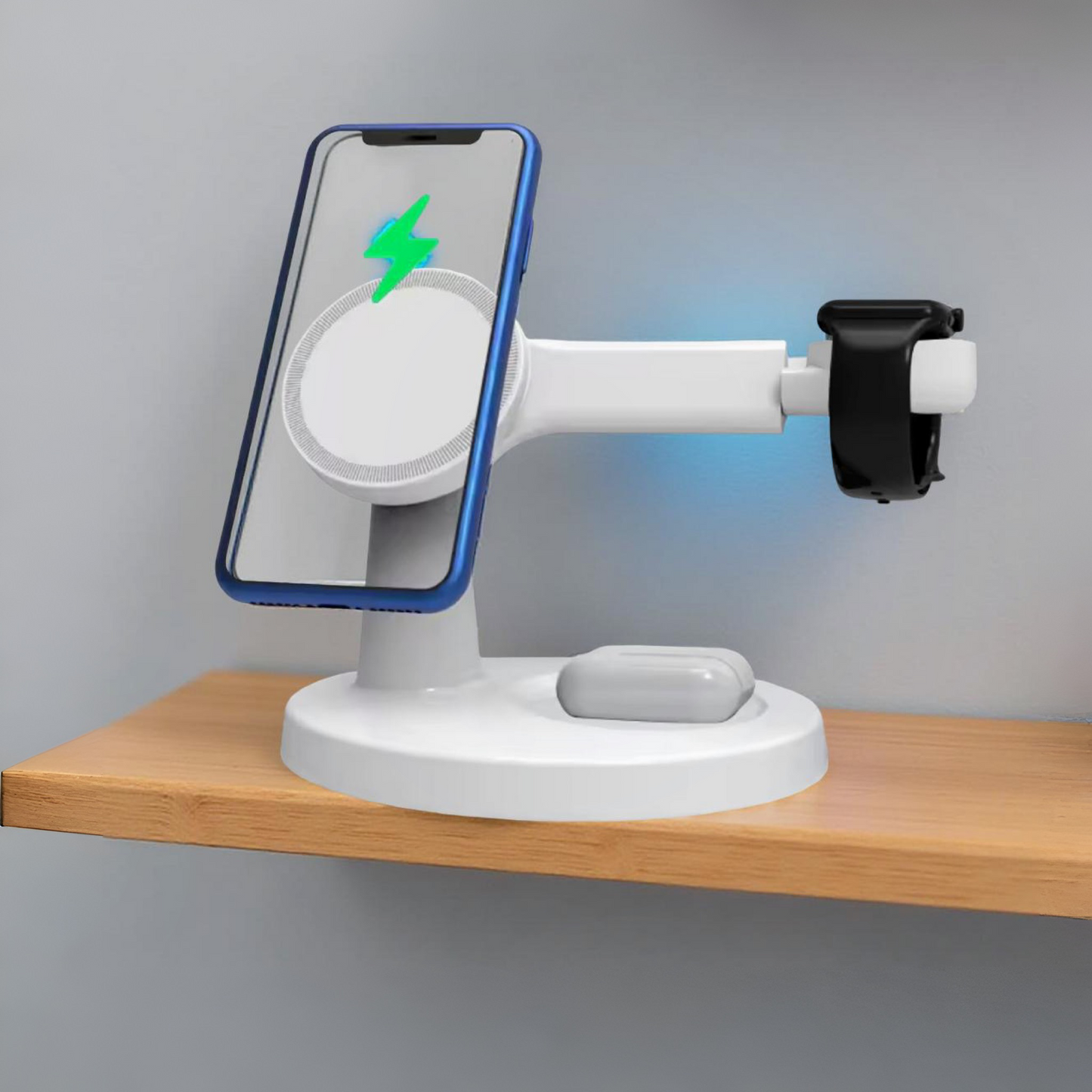 3-in-1 MagSafe Ladestation Schwarz | iPhone, Apple Watch & AirPods