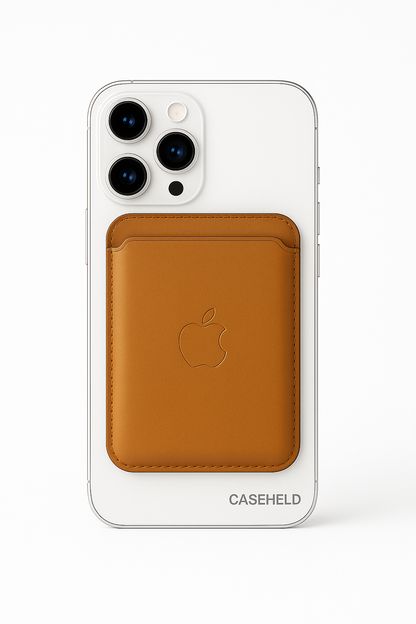 Apple Wallet MagSafe Kartenhalter für iPhone –Braun