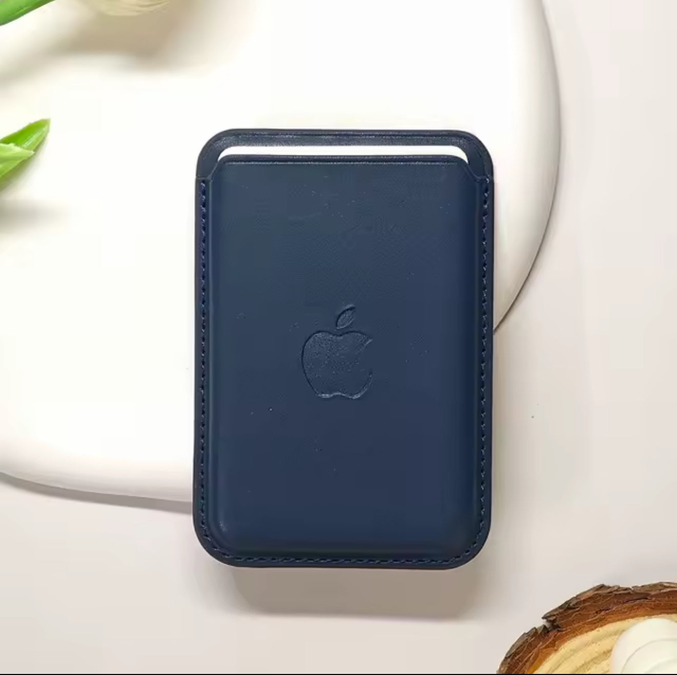 Apple Wallet MagSafe Kartenhalter für iPhone –Navyblue