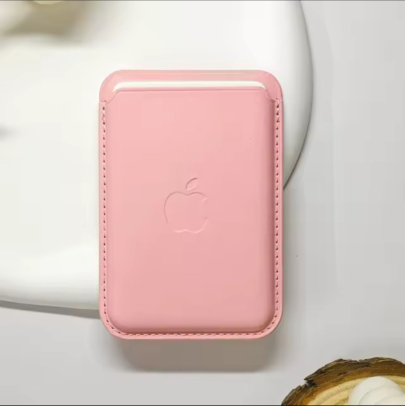 Apple Wallet MagSafe Kartenhalter für iPhone –Rosa