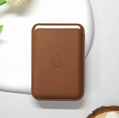 Apple Wallet MagSafe Kartenhalter für iPhone –Braun