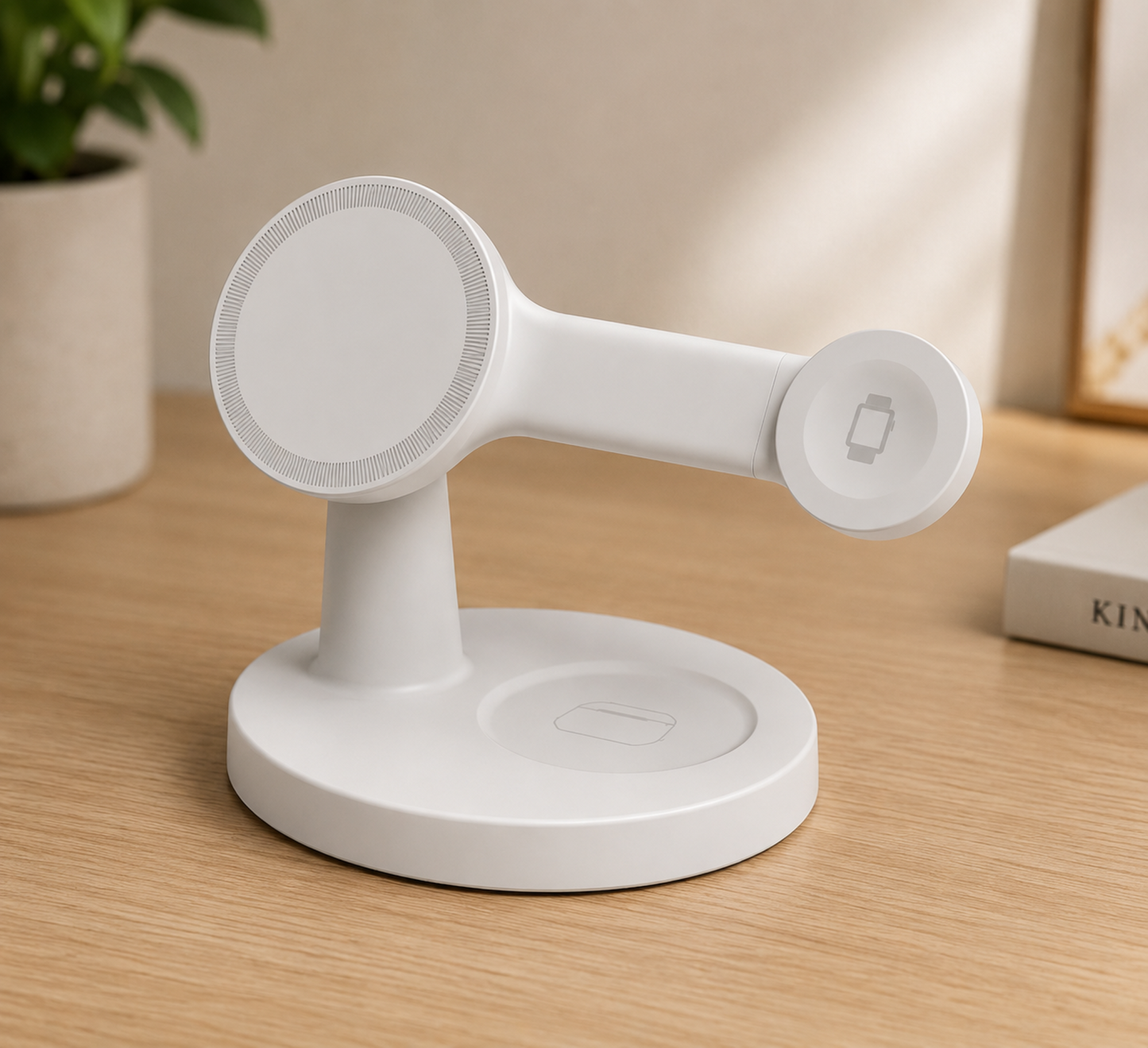 3-in-1 MagSafe Ladestation Weiß | iPhone, Apple Watch & AirPods