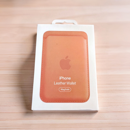 Apple Wallet MagSafe Kartenhalter für iPhone –Orange