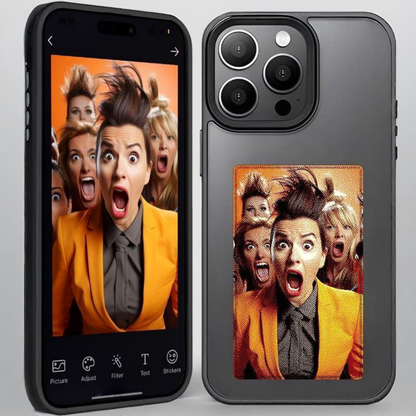 iPhone 16 Pro Weiß NFC-Hülle – Personalisierbar mit eigenem Bild | MagSafe-kompatibles Premium Case