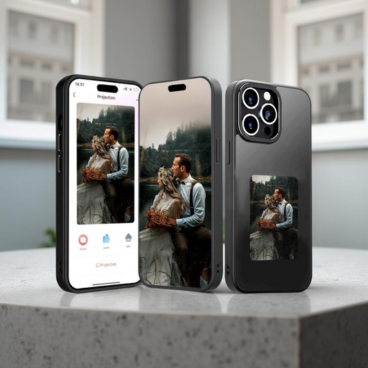 iPhone 16 Pro Hülle Grau – NFC-Case personalisierbar | MagSafe-kompatibel