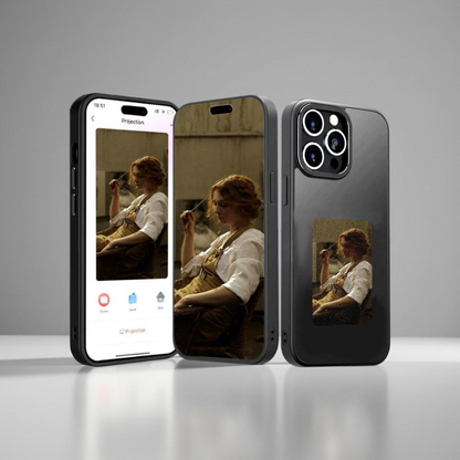 iPhone 16 Pro Weiß NFC-Hülle – Personalisierbar mit eigenem Bild | MagSafe-kompatibles Premium Case