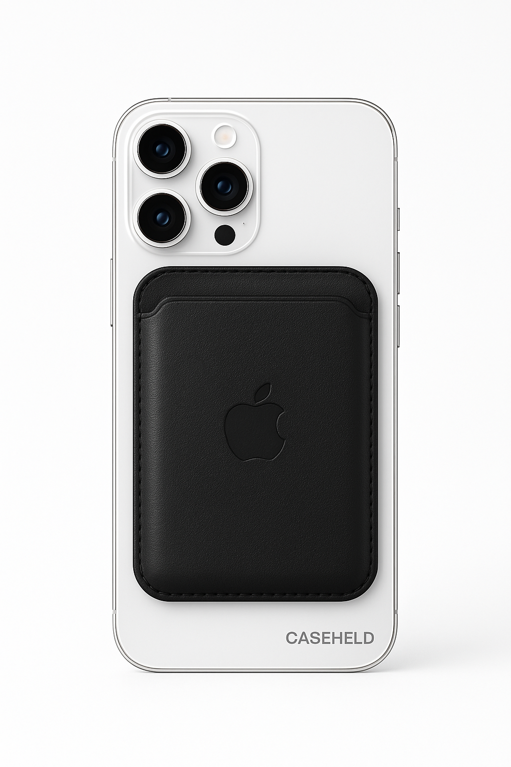 Apple Wallet MagSafe Kartenhalter für iPhone –Schwarz