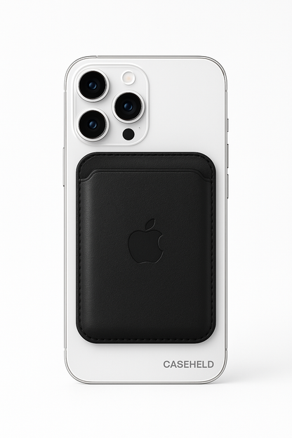 Apple Wallet MagSafe Kartenhalter für iPhone –Schwarz