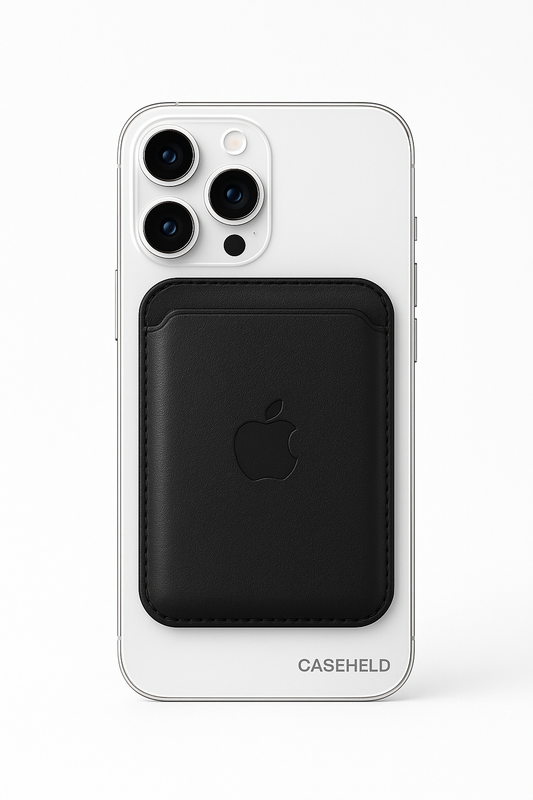 Apple Wallet MagSafe Kartenhalter für iPhone –Schwarz