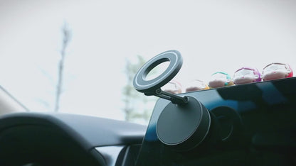 Vakuum Magnet-Handyhalter Auto | 360° drehbar & faltbar